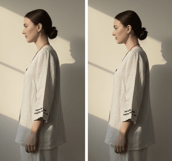 Natural Grey Linen Shrug thumbnail 4