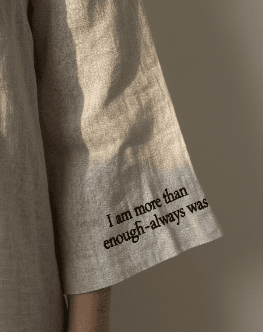 Natural Grey Linen Shrug thumbnail 3