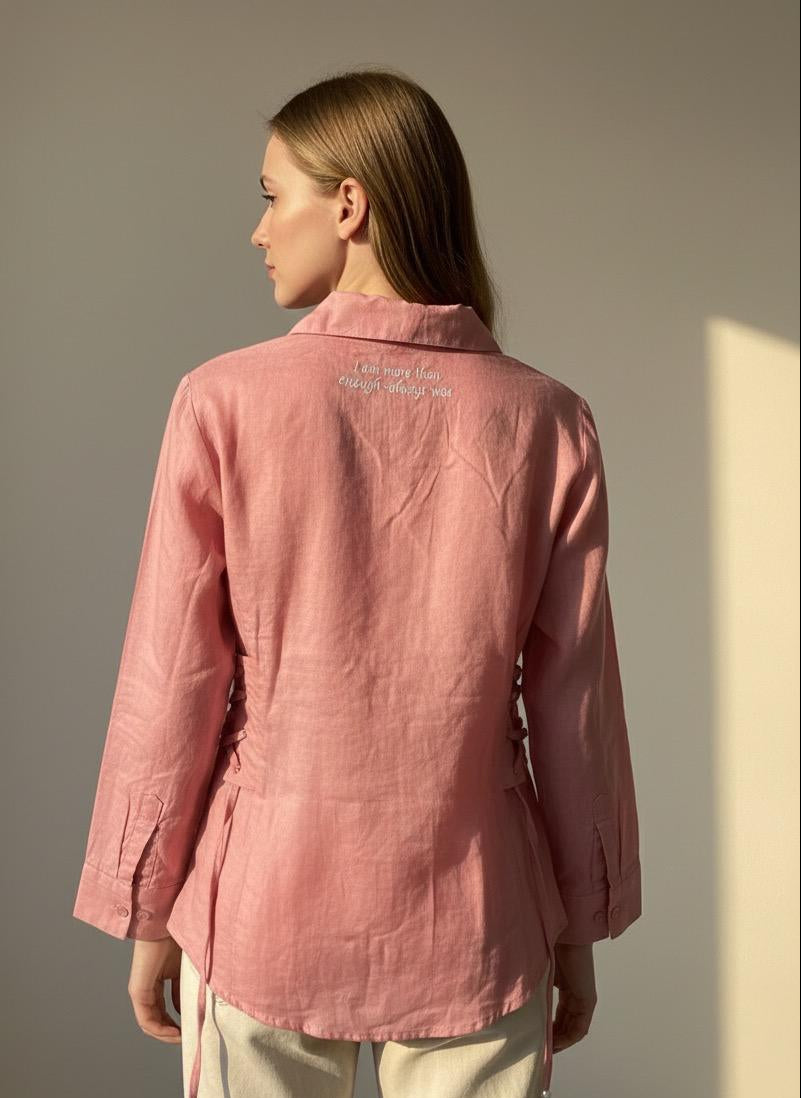 Side Drawstring Shirt